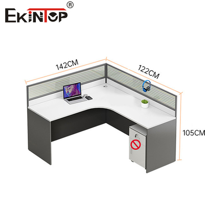 Fábrica de muebles de oficina Escritorio de escritorio blanco estilo moderno Mesa de escritorio pequeña