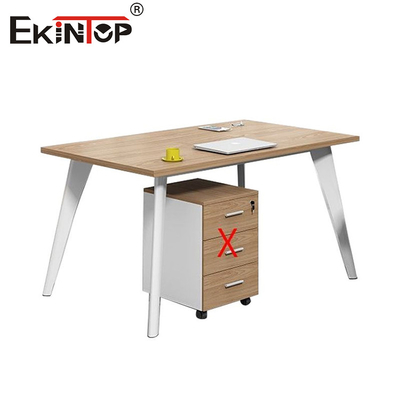 Diseño de escritorio de oficina moderno Cuadro de metal Modular Mesa de escritorio pequeña