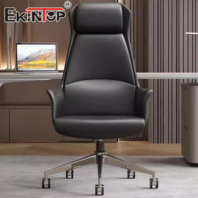 Silla de oficina de cuero a medida Muebles Silla de redacción ergonómica