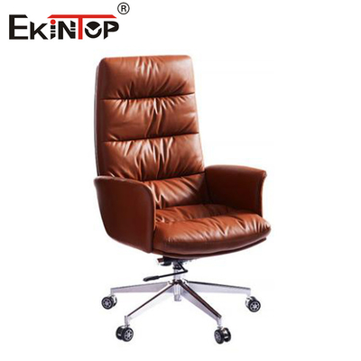 Silla ejecutiva de cuero Fabrica de muebles de oficina personalizados Casa Silla de escritorio de oficina