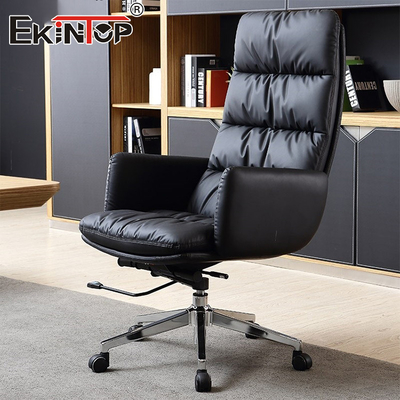 Precio de fábrica silla ejecutiva de cuero de espalda alta muebles conjunto sillas de descanso