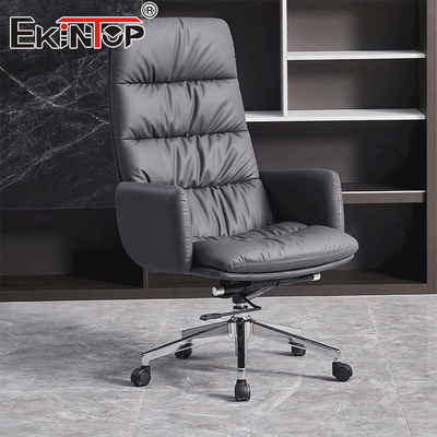 Precio de fábrica silla ejecutiva de cuero de espalda alta muebles conjunto sillas de descanso