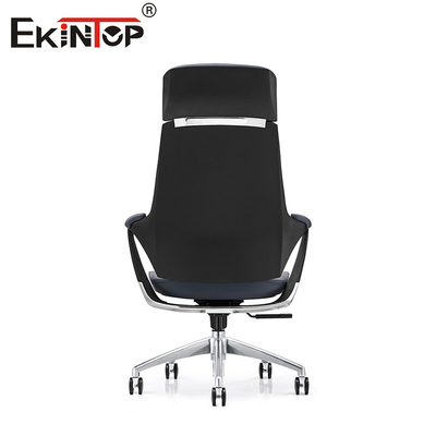 Silla de cuero de estilo moderno con reposacabezas sillas de descanso ajustables