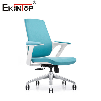 Silla de cuero negro de espalda media de bajo costo de estilo moderno sillas de descanso personalizadas