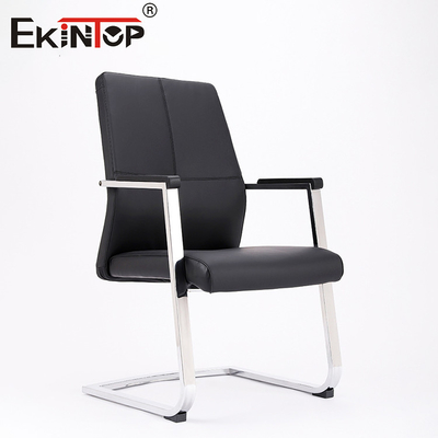 Confortable Ejecutivo Ergonómico Negro Poltrona de Cuero de PU Silla de Silla de Oficina de Calidad