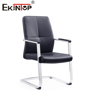 Confortable Ejecutivo Ergonómico Negro Poltrona de Cuero de PU Silla de Silla de Oficina de Calidad