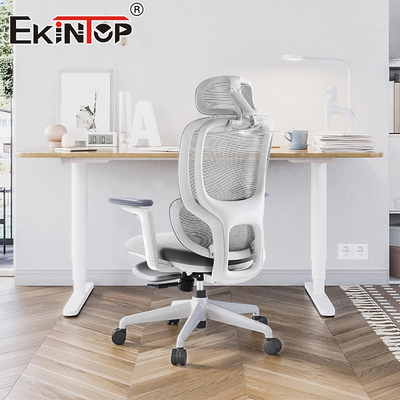 Muebles modernos Confortable apoyabrazos ajustable soporte lumbar Full Mesh silla de oficina