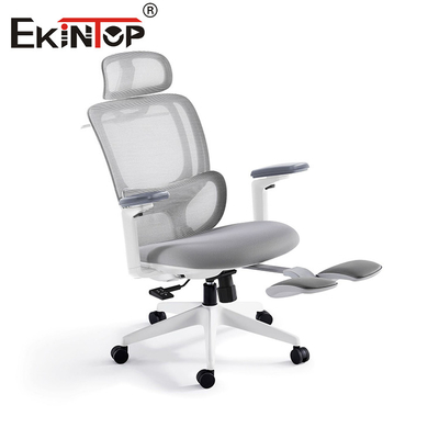 Muebles modernos Confortable apoyabrazos ajustable soporte lumbar Full Mesh silla de oficina