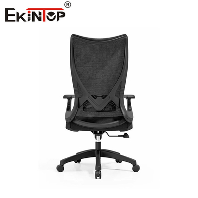 Silla giratoria ejecutiva con respaldo alto de diseño moderno