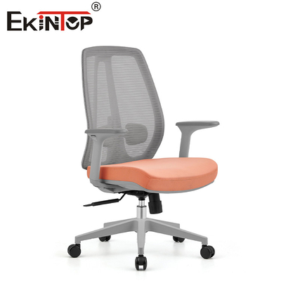 Moderno gerente giratorio oficina ergonómica silla de oficina de malla completa con reposacabezas silla de oficina de tela