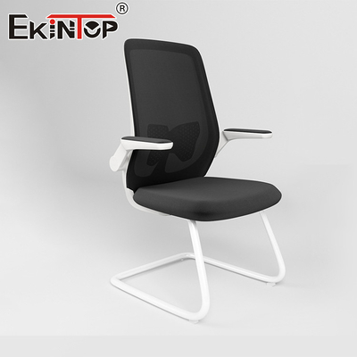 Silla de oficina ergonómica portátil de color rosa