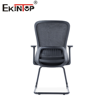 Silla de oficina de tejido de hogar ejecutivo modular ergonómico negro moderno