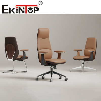 Sillones comerciales ejecutivos ergonómicos multifunción Sillones de club de cuero