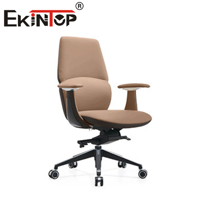 Silla de oficina de cuero de estilo moderno cómoda para uso doméstico sillas de club de cuero