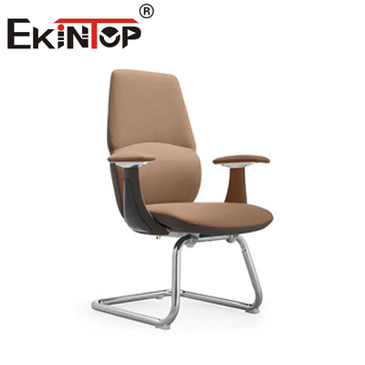 Silla de oficina de cuero de estilo moderno cómoda para uso doméstico sillas de club de cuero