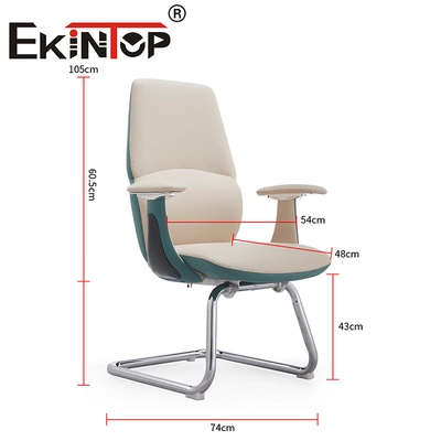 Muebles de oficina confortables silla de oficina ergonomía silla ejecutiva sillas de club de cuero