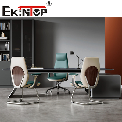 Muebles de oficina confortables silla de oficina ergonomía silla ejecutiva sillas de club de cuero