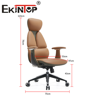 Muebles de oficina Líder de la PU Dirección silla giratoria silla de oficina ergonómica sillas de club de cuero