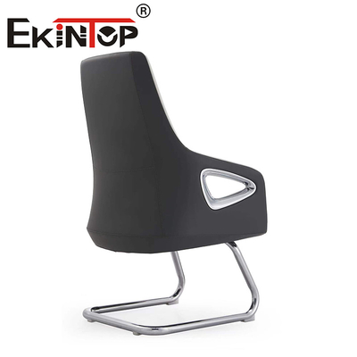 Modernas sillas de oficina ergonómicas de espalda media Pu Oem Produce sillas de club de cuero ejecutivo