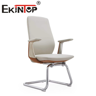 Muebles de oficina personalizados sillas de ordenador de oficina ergonómicas con reposabrazos PU sillas de club de cuero