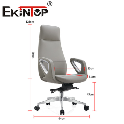 Muebles estilo ergonómico silla de oficina original sillas de club de cuero