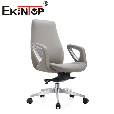 Muebles de oficina cómodos sillas de oficina ergonómicas sillas de club de cuero