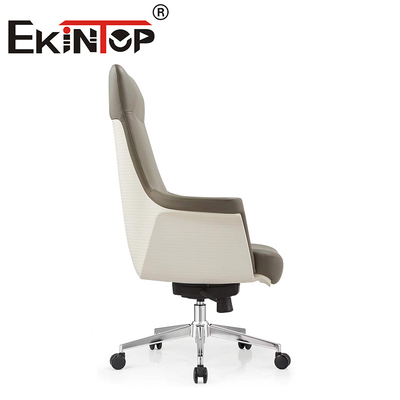 Silla comercial ejecutiva ergonómica multifunción Silla de cuero vegana