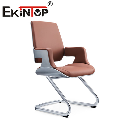 Nueva oficina de diseño silla de cuero de PU silla ergonómica silla de cuero vegetariana