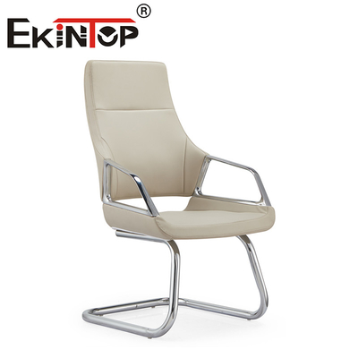 Muebles comerciales silla de visitantes buen precio oficina silla de cuero vegetariana