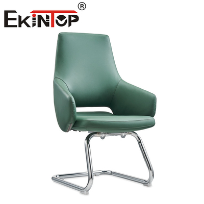 Muebles cómodos silla de oficina de cuero ejecutivo silla de oficina de cuero de vaca