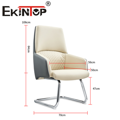 Muebles de oficina modernos de alta calidad silla de cuero PU silla de oficina de cuero de vaca