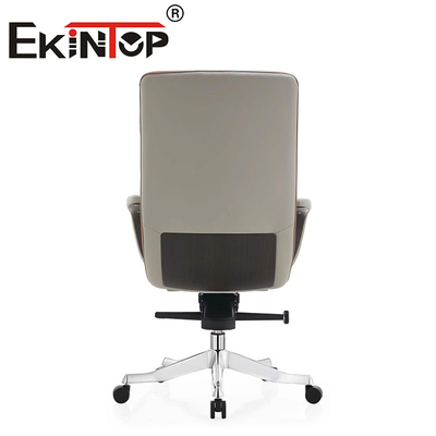 Cama de oficina de cuero real personal ejecutivo silla silla de oficina de cuero de vaca