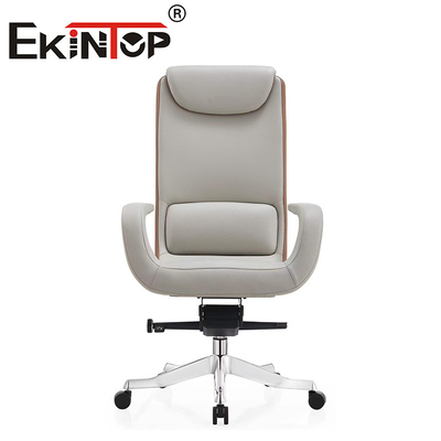 Silla ejecutiva de oficina giratoria de reuniones de computadora silla de cuero silla de oficina de cuero de vaca