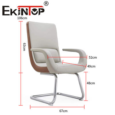 China Proveedor Ergonomía Silla de oficina ejecutiva de cuero negro Silla de oficina de piel de vaca
