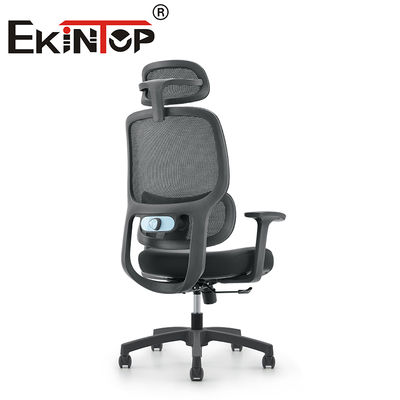 Silla de oficina ergonómica, tela de calidad, material metálico, elevación, giro, función de malla, silla de trabajo