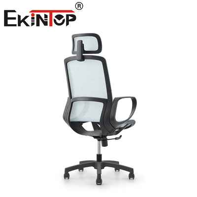Silla ergonómica de malla completa con reposacabezas ajustable giratoria, silla de oficina moderna con respaldo de malla