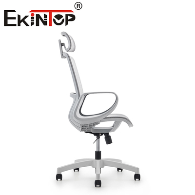 Silla de oficina ejecutiva giratoria ergonómica moderna de fábrica, silla de malla con respaldo alto