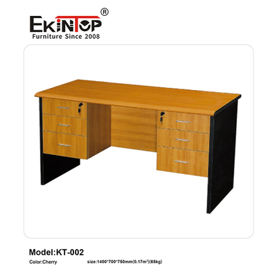 Escritorio moderno de oficina MDF ejecutivo pequeño y popular a precio económico, escritorios de muebles para sala de diseño