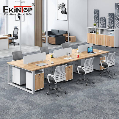 Estación de trabajo de Oficina de Metal personalizada de 6 plazas Cubicles Workstation for Office
