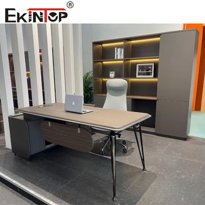 Ekintop Fashion Modern Office Desk in Melamine Board From China Foshan