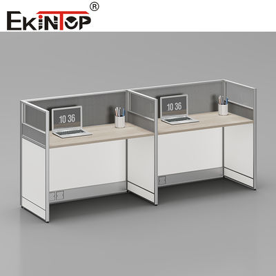 Ekintop Muebles de oficina modernos Modulares personalizados Cubicle de personal Partición Estaciones de trabajo Escritorio