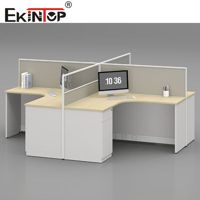 Escritorio de estación de trabajo Ekintop Cubicle de personal modular División de oficina Escritorio de estación de trabajo