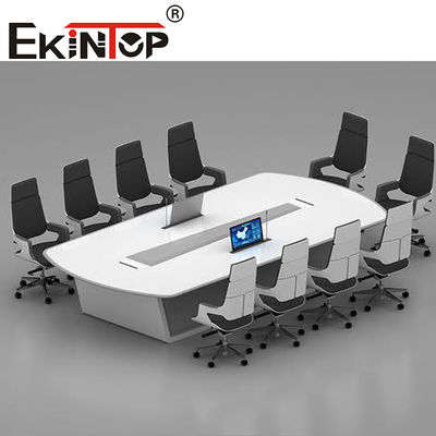Mobiliario de escritorio para sala de reuniones de la consola del laboratorio Ekintop, mesa de trabajo, computadora, mesa de conferencias
