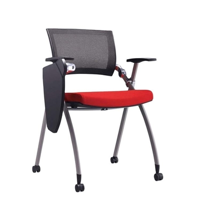 Silla de entrenamiento ergonómica apilable con la escritura de la Mesata para el sitio de Officeworks