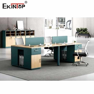 Venta al por mayor Modular Staff Office Workstation Desk Multi Person Multi Seater
