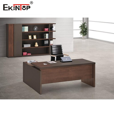Escritorio de oficina antiguo ejecutivo del estilo para Wing Reception industrial 1600×800×760m m