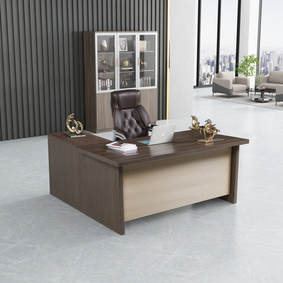 El SGS de madera del cuadro 1600×800×760m m de escritorio de oficina de los muebles del escritorio del ordenador certificó