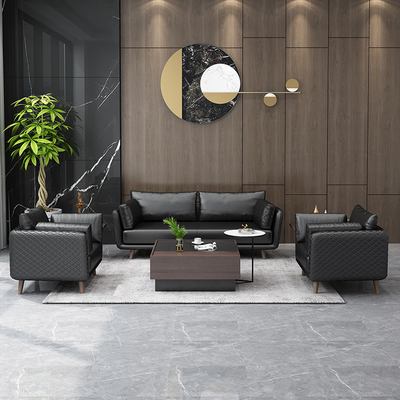 Material moderno nórdico de Sofa Convertible Extendable Modular Lambswool de la oficina