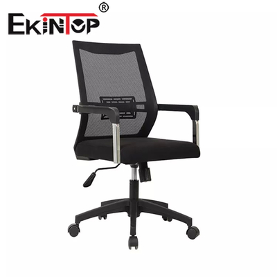 Silla plegable ergonómica apilable, silla de la sala de reunión de la tela