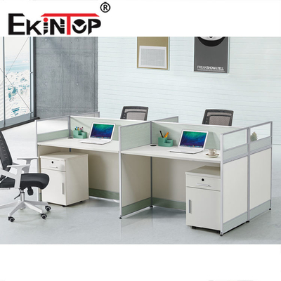 Cubículos de madera comerciales de Office Workstations para el taller del supermercado
